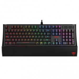Tastatura Cu Fir Patriot Viper V770 USB, Iluminata, Led Multicolor, Negru