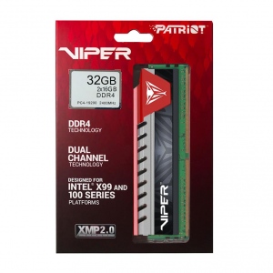 Kit Memorie Patriot Viper Elite Series V 32GB (2x16GB)DDR4 2400MHz CL15
