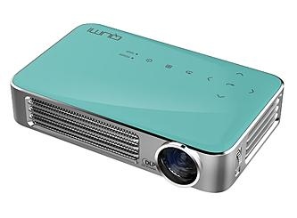 Video Proiector LED HD Qumi Q6 800 Lumeni Albastru