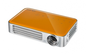 Video Proiector LED HD Qumi Q6 800 Lumeni Orange