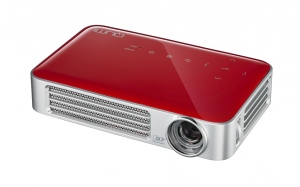 Video Proiector LED HD Qumi Q6 800 Lumeni Rosu
