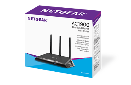 Router Wireless Netgear AC1900 R6800 Dual Band 10/100/1000 Mbps