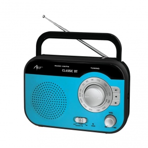 ART RADIO AM/FM CLASSIC BT blue