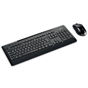 Kit Wireless Tastatura Fujitsu + Mouse  LX901 Negru