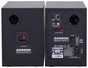SAMSON MediaOne BT3 Active Speakers with Bluetooth | 3-- | 2 x 30 Wat