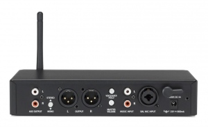 SAMSON SM4 4-Channel Mixer | 2-band EQ | Bluetooth | USB | 15V phantom | stereo