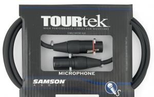 SAMSON TM15 Tourtek Microphone Cable 4.5m | XLR-XLR | Neutrik | 6mm PCV