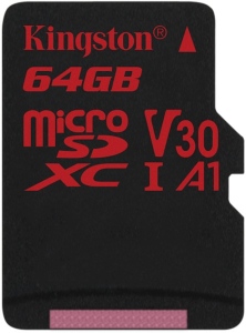 Card De Memorie Kingston 64GB Micro-SDXC Clasa 10 Black
