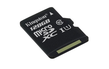 Card De Memorie Kingston 128GB MicroSDHC Clasa 10 Black