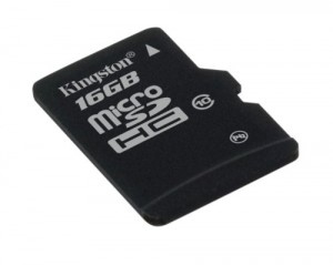 Card De Memorie Kingston 16 GB MicroSDHC Clasa 10 Negru
