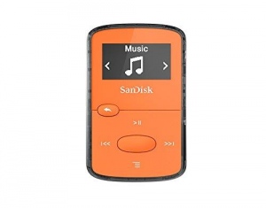 MP3 Player Sandisk Clip Jam 8GB, microSDHC, Radio FM, Portocaliu