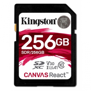 Card De Memorie Kingston 256GB SDXC Clasa 10 Negru