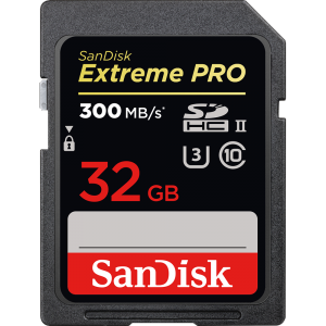 Card de memorie Sandisk Extreme PRO SDHC 32GB  Black