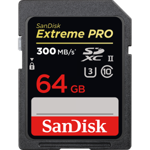 Card De Memorie Sandisk Extreme PRO 64GB SDXC Clasa 10 Negru