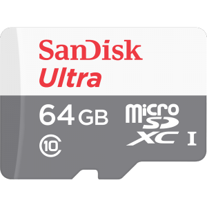 Card De Memorie Sandisk microSDXC 64GB Clasa 10 White