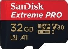 Card De Memorie Sandisk 32GB USB 3.0 Clasa 10 + Adaptor Negru-Rosu