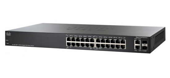 Switch Cisco SG250-26P 26 Porturi PoE 10/100/1000 Mbps