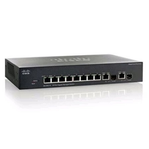 Switch Cisco SG355-10P 10 Porturi POE Managed 10/100/1000 Mbit/s 