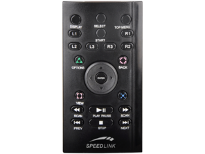 SCUD Media Remote - for PS3 (black)