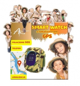 ART Smart Watch with locater GPS - Military