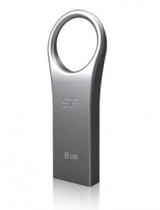 Memorie USB Silicon Power Firma F80 8GB USB 2.0 COB Zinc alloy Silver