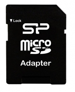 Card De Memorie Silicon Power MicroSDHC 16GB Clasa 1 + Adaptor, Alb