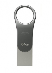 Memorie USB Silicon Power Mobile C80 64GB USB 3.0 Type-C Silver