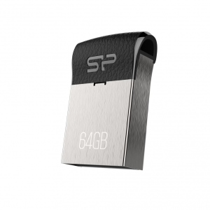 Memorie USB Silicon Power Touch T35 64GB USB 2.0 COB metal Black