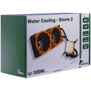 Inter-Tech Argus Storm 2 Water Cooler, liquid pre-filled system, cooling power up to 300W TDP