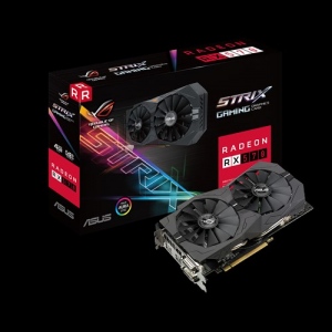 Placa Video Asus ROG-STRIX-RX570-4G-GAMING AMD Radeon RX 570 4GB GDDR5