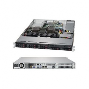 Server Rackmount Supermicro SuperServer SYS-1029P-WT 1U 2 x P (LGA 3647), 12 x DIMM slots,  8 x 2.5 Inch SAS/SATA HS, 2x1GbE LAN, 2 PCI-E 3.0 x16 (FHHL) slots, 1 PCI-E 3.0 x8 (LP) slot, 1 PCI-E 3.0 x16 for Add-on-Module, 1 PCI-E M.2 SSD slot, 2x SATADOM, 600W PSU