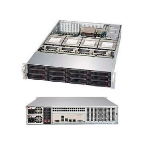 Server Rackmount Supermicro SYS-6029P-E1CR16T 2x CLX 6248R CPU, 12x 64GB DDR4, 12x Toshiba 3.5