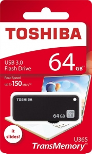 Memorie USB Toshiba USB U365 64GB USB 3.0 Black
