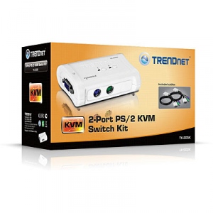Switch KVM Trendnet TK-205K 2 porturi
