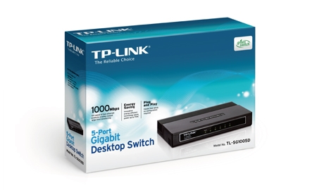 Switch Tp-Link TL-SG1005D 5 Porturi 10/100/1000 Mbps