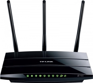 Router Wireless Tp-Link N750 Dual-Band 10/100/1000 Mbps