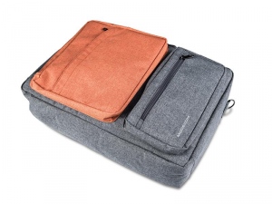 Geanta Laptop Modecom Reno 15.6 inch Grey-Orange