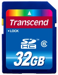Card de Memorie Transcend 32GB SDHC SPD Clasa 6