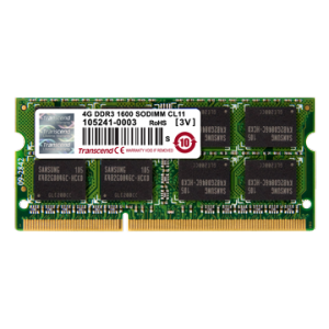 Memorie Laptop Transcend DDR3 4GB 1600MHz