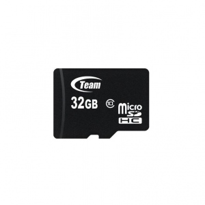 Card De Memorie TeamGroup 32GB Micro SDHC Clasa 10 Black