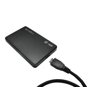 LOGILINK -  External HardDisk enclosure 2.5 Inch, SATA, USB 3.0, 6.35 cm, Black