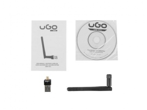 Natec UGO Mini USB WiFi adaptor, 150 Mbps + 1x detachable antenna 2dBi