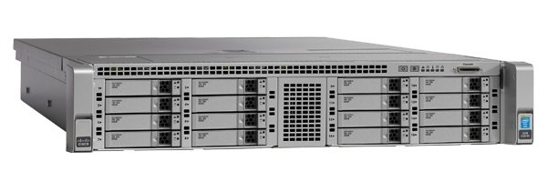 Server Cisco C240M4SX, Rack-mountable - 2U, Procesor 1x Intel Xeon E52620v4( 8 core) 2.1GHz, Memorie RAM 1x16GB DDR4 2400MHz,MRAID ,No HDD, 2x1200W Power Supply,32G SD Memory Card,Rail Kit