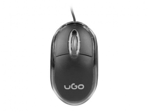 Mouse Cu Fir Natec UGO Optic mouse SIMPLE 1000 DPI, Negru