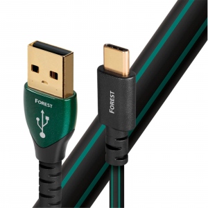 Cablu AudioQuest Forest USB A - USB C, 0.75m