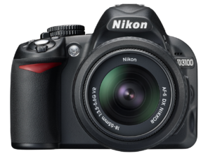 Aparat Foto Digital DSLR Nikon D3100 Kit 18-55mm VR Negru