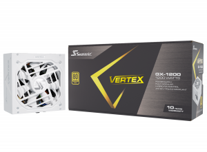 VERTEX GX-1200, 80 Plus Gold, 1200W, 12VHPWR, Full Modulara, Alb