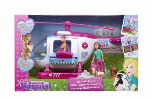 Rescue Hospital - Elicopter cu figurine