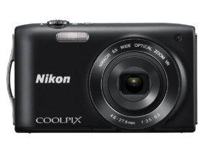Aparat Foto Digital Compact Nikon CoolPix S3300 Negru