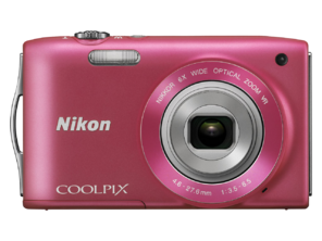 Aparat Foto Digital Compact Nikon COOLPIX S3300, 16.1MP, Roz